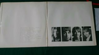 The Beatles White Album UK 1968 1st Press NO EMI MONO N:0060634 (2) LP. 10