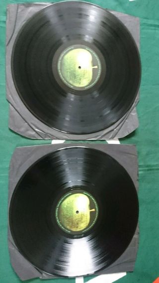 The Beatles White Album UK 1968 1st Press NO EMI MONO N:0060634 (2) LP. 12