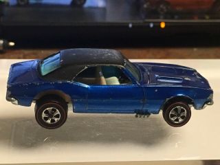 Redline Hot Wheels Custom Camaro “blue/black Top”