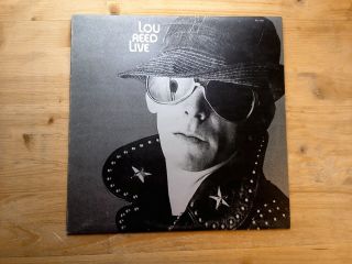 Lou Reed Live 1st Press Vinyl Lp Record Rs 1007