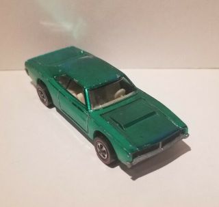 Hot Wheels Redline Custom Dodge Charger,  Metallic Green