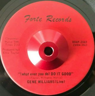 Gene Williams - Do It Good - 45 Rare Northern Soul/modern 70 