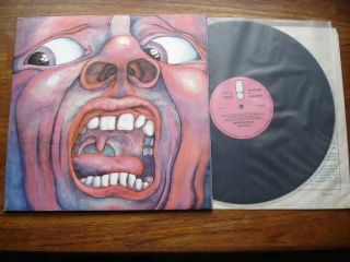 In The Court Of The Crimson King Lp 1970 Uk Island A2b4 1 Play Sound M -