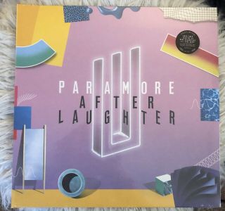 Paramore After Laughter Limited Edition Colored Pink Marble Lp Vinyl