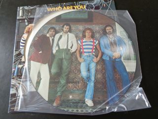THE WHO - WHO ARE YOU PICTURE DISC LP & STANDARD ISSUE LP 3
