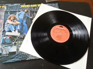 THE WHO - WHO ARE YOU PICTURE DISC LP & STANDARD ISSUE LP 6