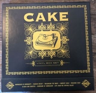 Cake Vinyl Box Set - Record Store Day First Press Run Rsd 2014 Fashion Nugget Lp