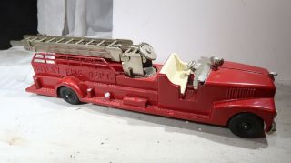 Hubley Fire Engine Ladder Truck Model 520