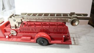 Hubley Fire Engine Ladder Truck Model 520 5