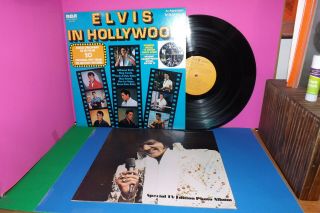 Elvis Presley:12 " Lp Elvis In Hollywood {vinyl M,  Cover Nm} Bonus Photo Album M