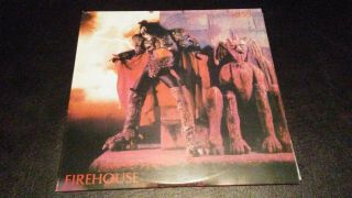 Kiss Firehouse: Record Vinyl Lp Live Adelaide Oval 1980 Australia [very Nice]