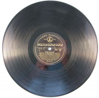 THE BEATLES.  PLEASE PLEASE ME.  1st PRESS.  BLACK/GOLD.  UK VINYL LP.  PMC 1202.  MONO.  1963 5