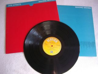 Dire Straits ‎– Making Movies Uk Press Vertigo ‎– 6359 034 Vinyl Lp,  Uk Press