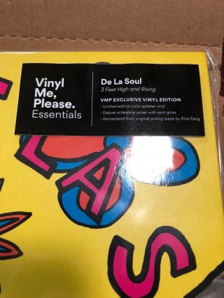 De La Soul 3 Feet High And Rising Limited Edition 2 LP Vinyl Me Please 4