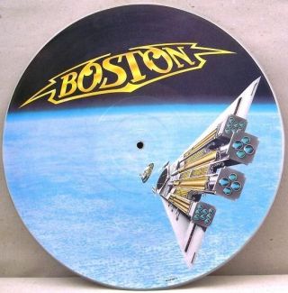Nm/nm Boston Third Stage Vinyl Picture Disc Lp Pic Journey Foreigner