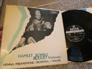 Sxl 6206 1st Edit - Tchaikovsky - Hamlet / Romeo And Juliet - Vienna Phil Maazel