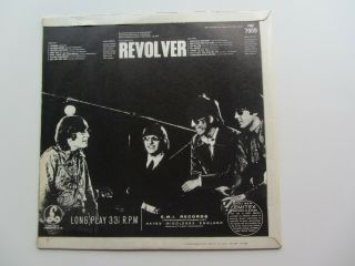 THE BEATLES 1966 UK LP REVOLVER XEX 606 - 1 E J DAY SLEEVE 5