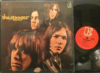 Iggy And The Stooges S/t Usa 1970 In Shrink Unplayed Pitman Pressing Lp Nm