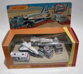 Matchbox Lesney Superfast Gift Set - Nasa Countdown - 1982 - Highway Express