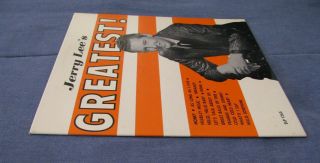 Jerry Lee Lewis - Jerry Lee ' s Greatest Sun Label Rare Vinyl SLP 1265 VG, 7