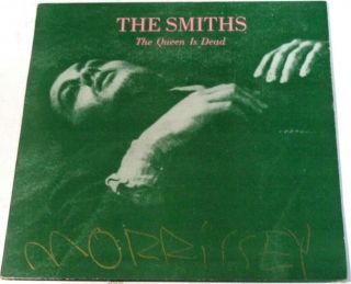 The Smiths The Queen Is Dead Gatefold,  Inner Signed By Morrissey