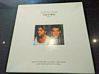 Wham - The Final Numbered Box Set 2x Gold Disc Lps,  Calendar And Certificate