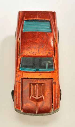 Hot Wheels Red Line Custom Ford Mustang 1968 Mattel Die Cast 3