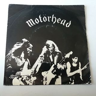 Motorhead - Self Titled - White Vinyl 7 " Single Uk 1979 Press Vg,  /ex,  Big Beat