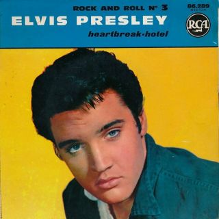 Elvis Presley Rock N Roll No3 France Ext Play 86.  289 Blue/silver Rca Victor