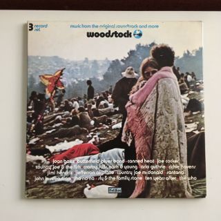 Woodstock 3 Record Music Stereo Vintage Vinyl Lp Album Set Cotillion Sd3 - 500