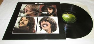 The Beatles 1970 UK red Apple box set Let it be 2U / 2U 8