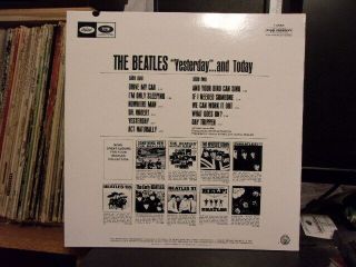 The Beatles Yesterday And Today Butcher Cover LP modern Reissue pressing 2
