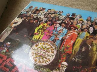 The Beatles Sgt Pepper ' s LHCB LP UK Mono 1st Press [Ex - /Ex - ] 4