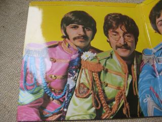 The Beatles Sgt Pepper ' s LHCB LP UK Mono 1st Press [Ex - /Ex - ] 7