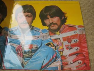 The Beatles Sgt Pepper ' s LHCB LP UK Mono 1st Press [Ex - /Ex - ] 8
