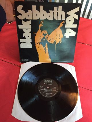 Black Sabbath Vol 4 Holland Pressing Nems