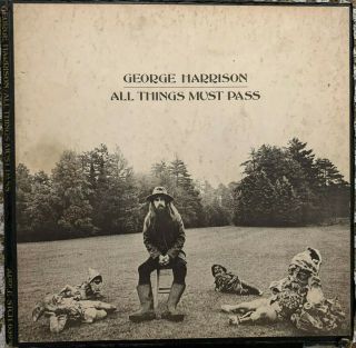 George Harrison - All Things Must Pass (vg, ) - Apple Us