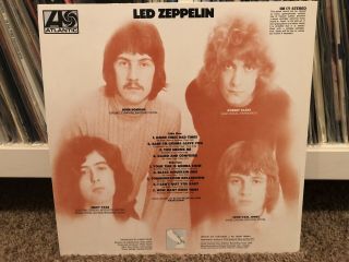 Led Zeppelin 1 - RARE Yellow Vinyl.  588 171 Stereo 2