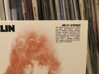 Led Zeppelin 1 - RARE Yellow Vinyl.  588 171 Stereo 4