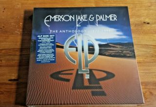 Emerson,  Lake & Palmer The Anthology Coloured 4 Vinyl 12 " Album Box Set 2019 Bn