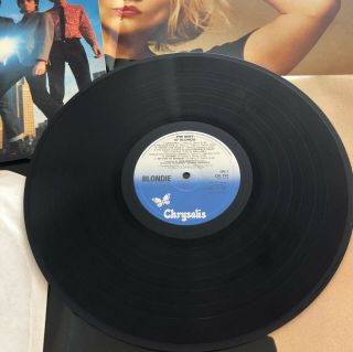 THE BEST OF BLONDIE LP VINYL EX UK Greatest Hits Album Rare Poster Debbie Harry 4