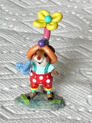 Wee Forest Folk Folktoberfest Unembellished Clown With Balloon Hat
