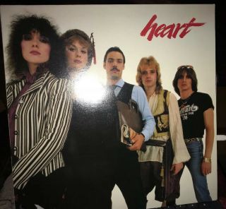 Lp (2) Heart Greatest Hits/live Epic Ke - 36888 Has Hype Sticker Ex/ex