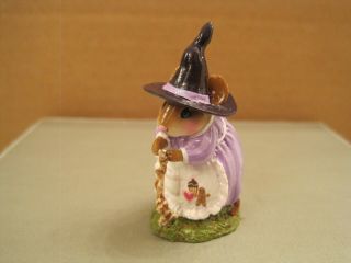 Wee Forest Folk Hg - 3a Lavender Witch From Fairy Tales 