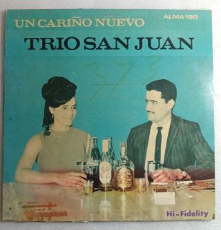 Trio San Juan Un Carino Nuevo Puerto Rico Alma 120 Lp Vg