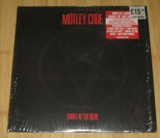 Motley Crue Shout At The Devil Coloured Vinyl Lp 180 Gram Played Once