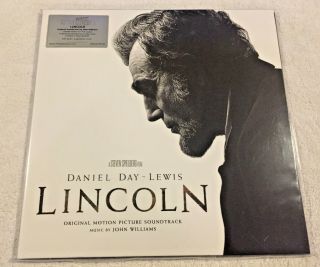 John Williams: " Lincoln " :movie Soundtrack: 180g 2 Lp Set:blue Vinyl: 525/750