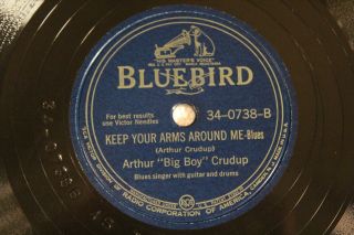 40 ' S BLUES BIG BOY CRUDUP Cool Disposition BLUEBIRD 34 - 0738 EE, 3