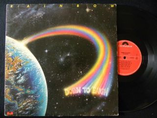 Rainbow Down To Earth Lp Made In Brazil 1979 Whitesnake Iron Maiden Deep Purple