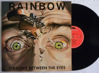 Rainbow Straight Between The Eyes Lp Made In Brazil 1982 Deep Purple Whitesnake